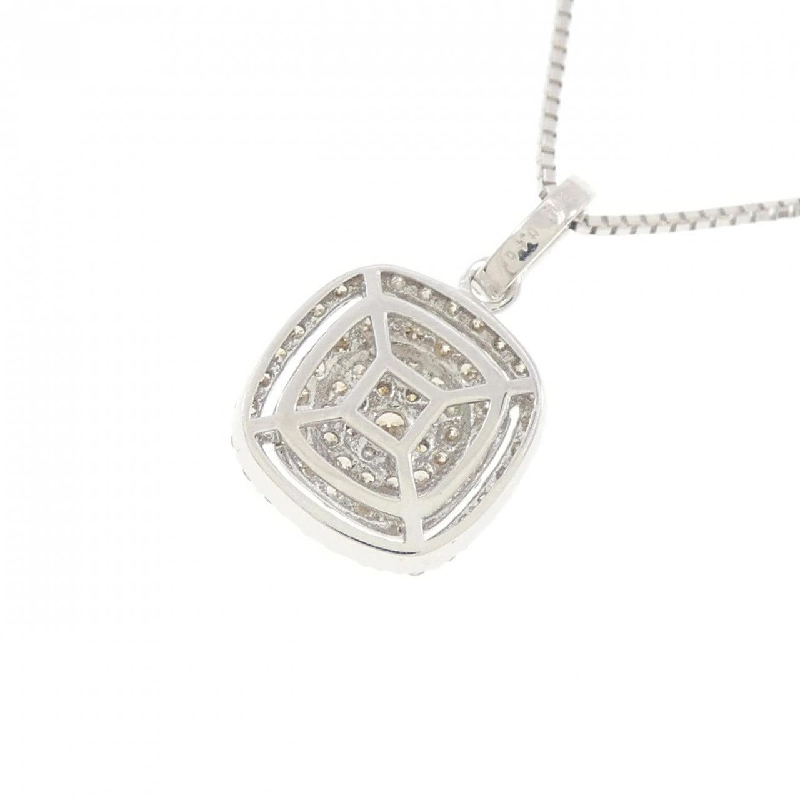 K18WG Dây chuyền kim cương 0.40CT - Hàng hiệu Chính hãng 863272