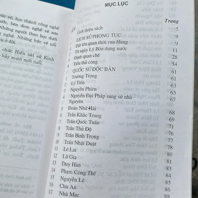 PHONG TỤC SỬ, Lịch sử phong tục và danh nhân nước Nam 558669
