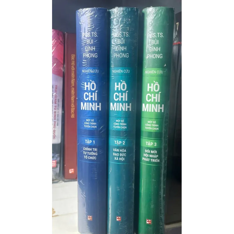 SÁCH NGHIÊN CỨU HỒ CHÍ MINH BỘ (3 TẬP) 700687
