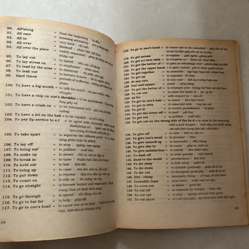 Trắc nghiệm thành ngữ trong tiếng Anh 559028