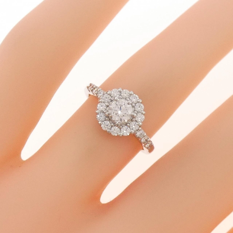 Nhẫn kim cương PT900 0.266CT J SI1 EXT H&C - Hàng hiệu Authentic 874927