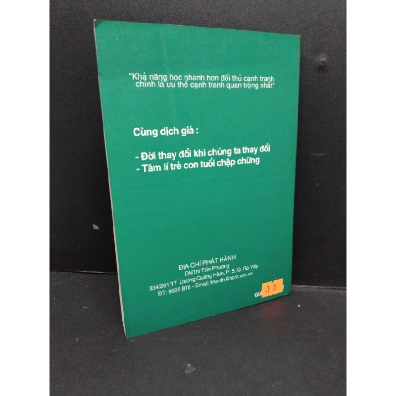 [Phiên Chợ Sách Cũ] Nguyên tắc thứ 5 tư duy hệ thống2003 2303 426604