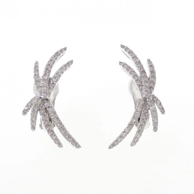 K18WG Bông tai kim cương - Hàng hiệu Authentic 874544