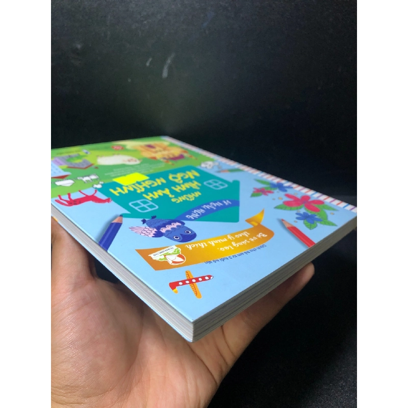 Vẽ ngẫu hứng những hình ảnh ngộ nghĩnh năm 2021 mới 90% bẩn bìa HCM0412 912804