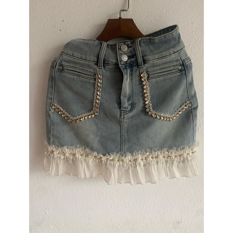 Váy chữ A kim cương dáng rộng 533506