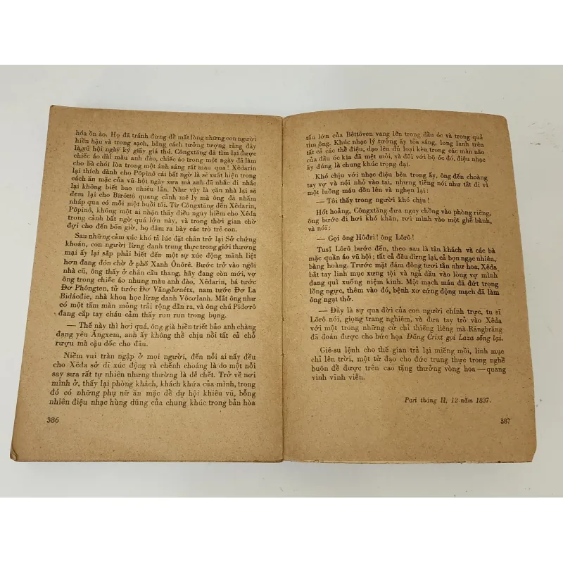 Tác phẩm VH cổ điển của đại văn hào H. De Balzac: CESAR BIROTTEAU 791746