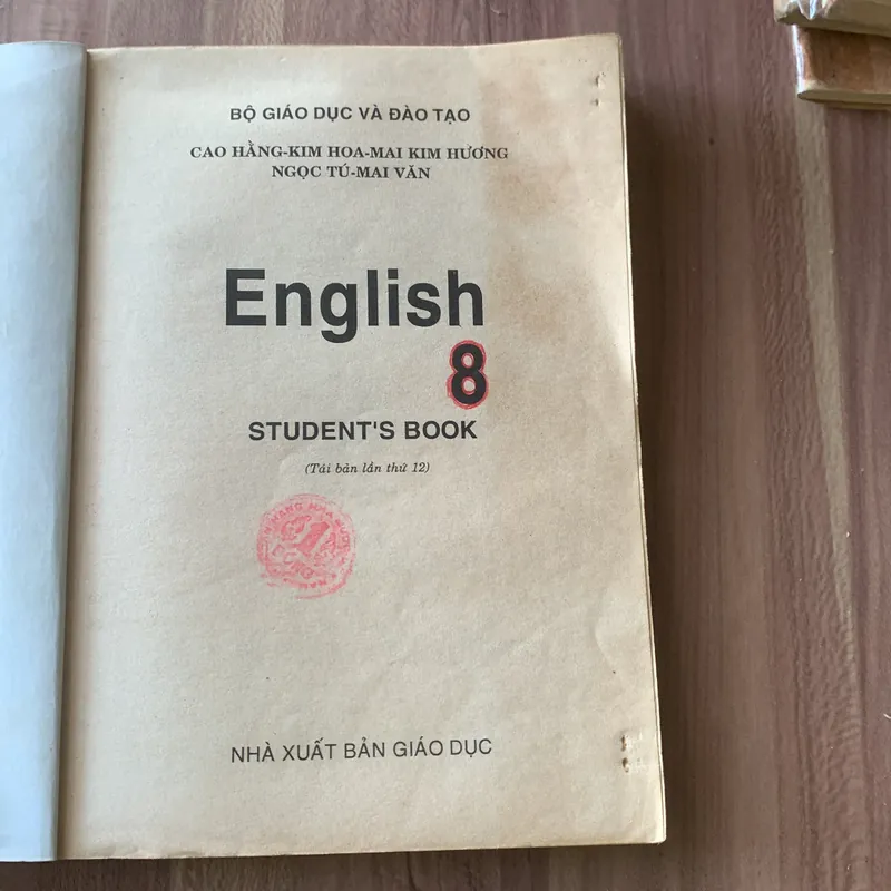 English 8, in năm 1999 697405