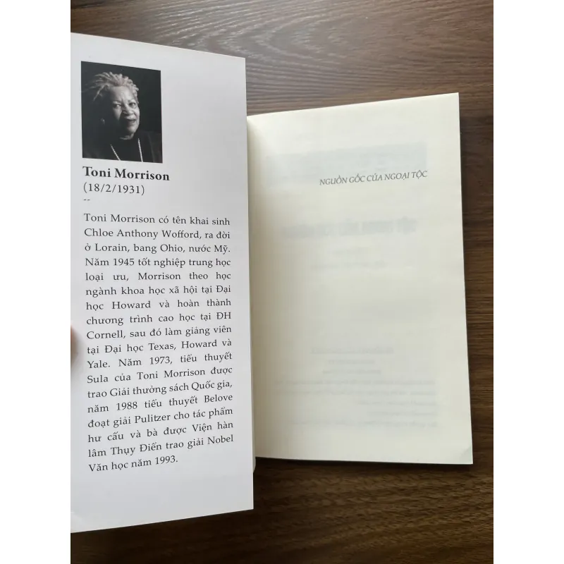 Nguồn gốc của ngoại tộc - Toni Morrison 934092