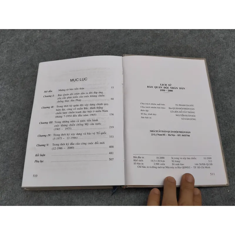 LỊCH SỬ BÁO QUÂN ĐỘI NHÂN DÂN 1950 - 2000 936724