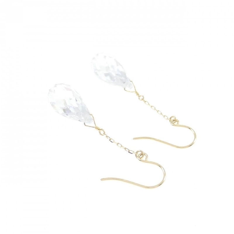 K18YG Bông tai Cubic - Hàng hiệu Chính hãng 871710