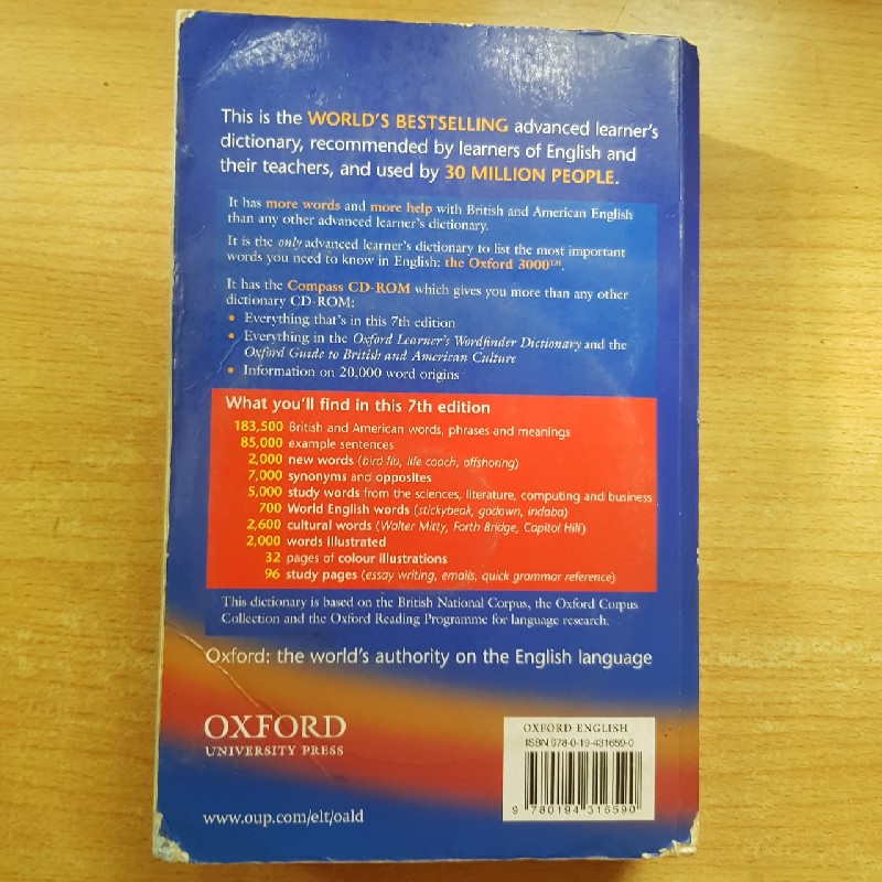 Từ điển Oxford 4246