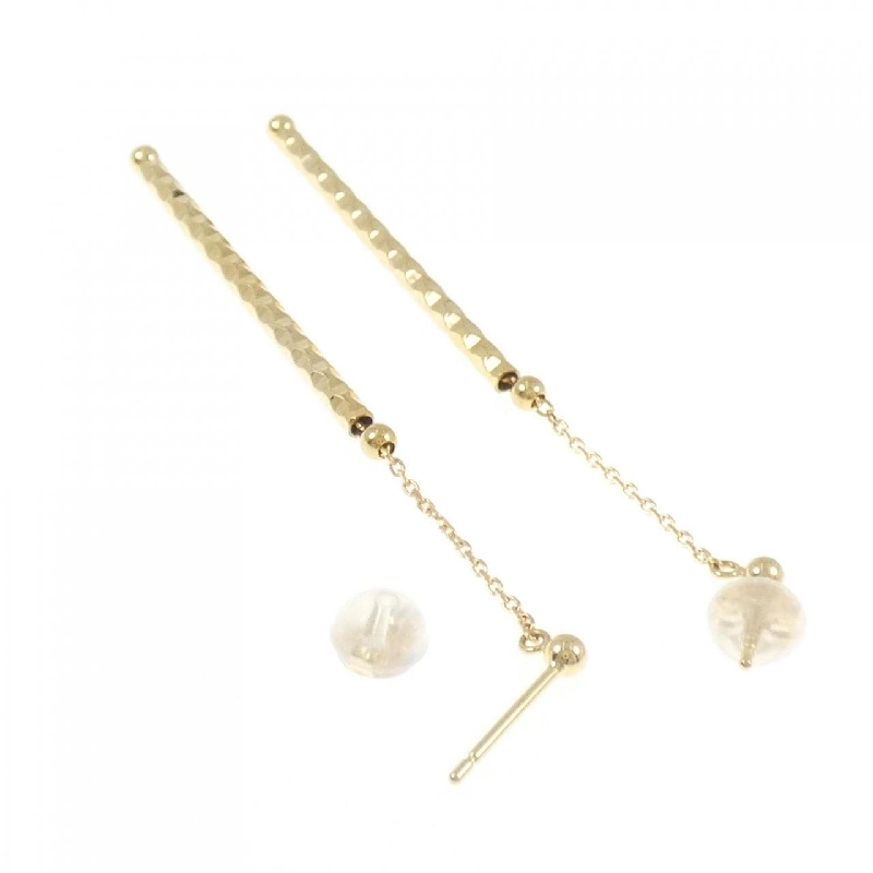 Bông tai K18YG Ginza Tanaka - Hàng hiệu Chính hãng 843598