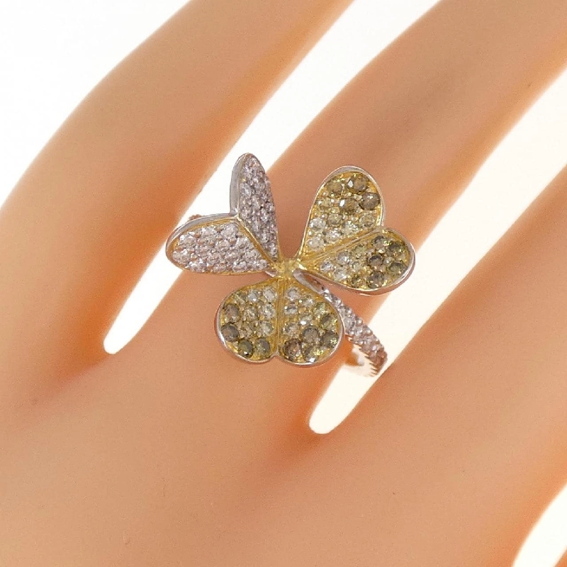 Nhẫn kim cương K18WG/K18YG - Hàng hiệu Authentic 855758