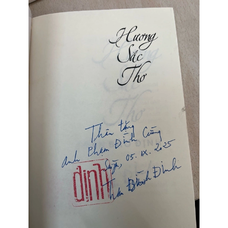 Hương sắc thơ - Trần Bảo Định 998299