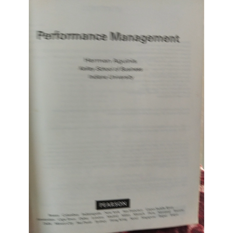 Sách Thuật quản trị hiệu quả - Performance Management  524902