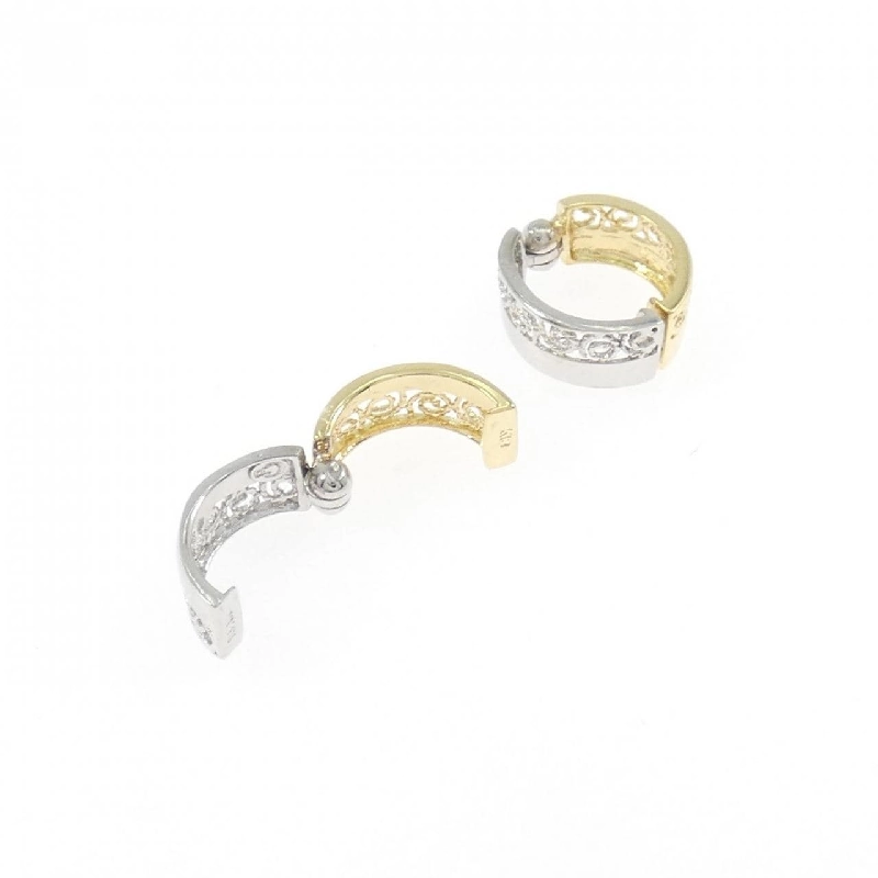 K18YG/K14WG Bông tai - Hàng hiệu Authentic 872329