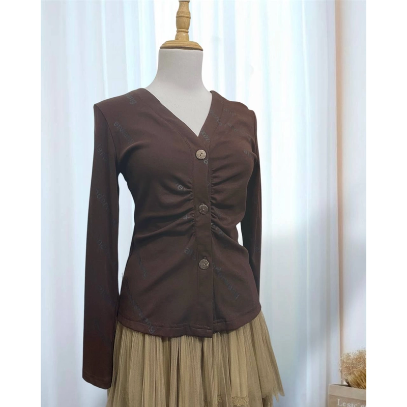 [Mới] Áo cardigan dáng ôm, chất đẹp 3 màu 416646