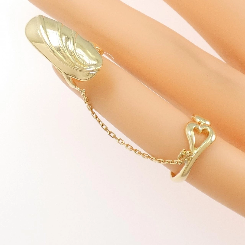 Nhẫn hình trái tim K18YG 669515