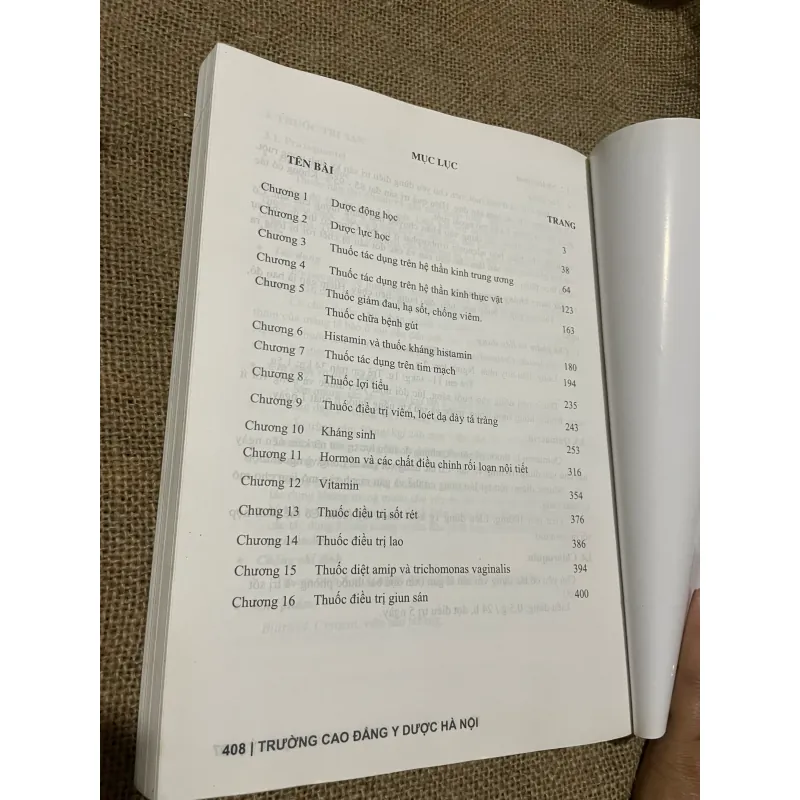 GIÁO TRÌNH DƯỢC LÝ 1 + 2, TÀI LIỆU DÙNG ĐÀO TẠO NGÀNH DƯỢC, SÁCH Y, KHỔ LỚN 569815