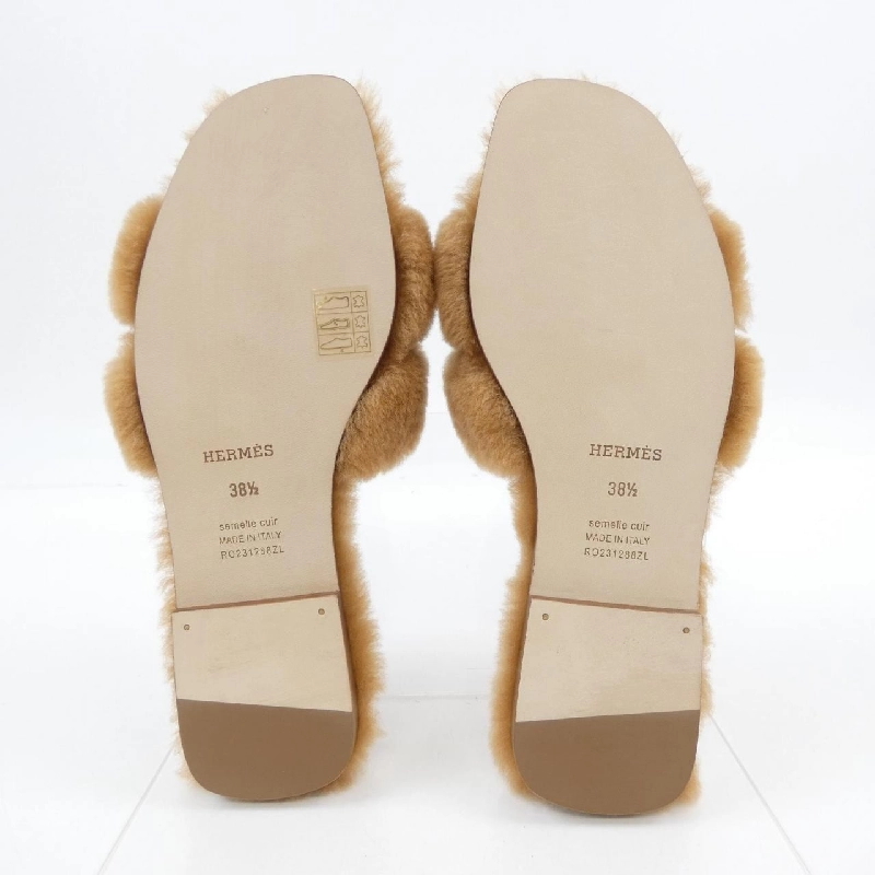 Giày sandal HERMES Oran Shearing 231288Z 659138
