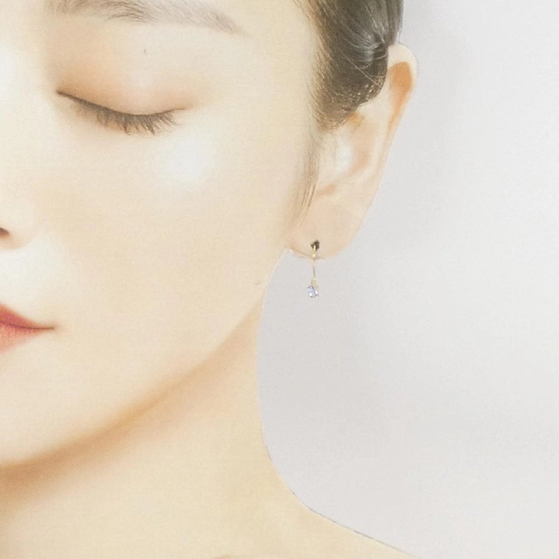 K18YG Tanzanite Bông tai - Hàng hiệu Chính hãng 863592