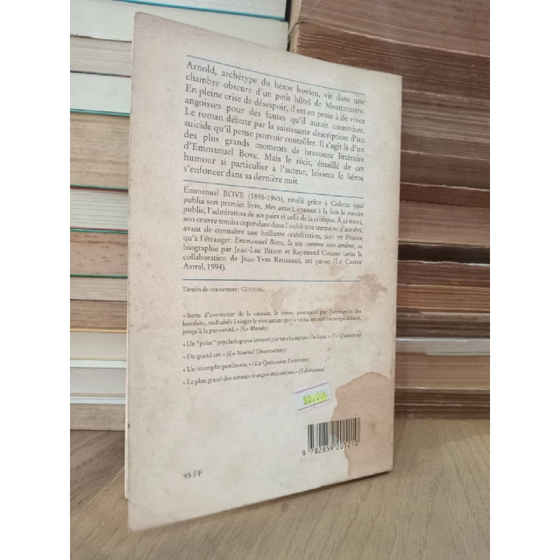 La dernière nuit - Emmanuel Bove 800434