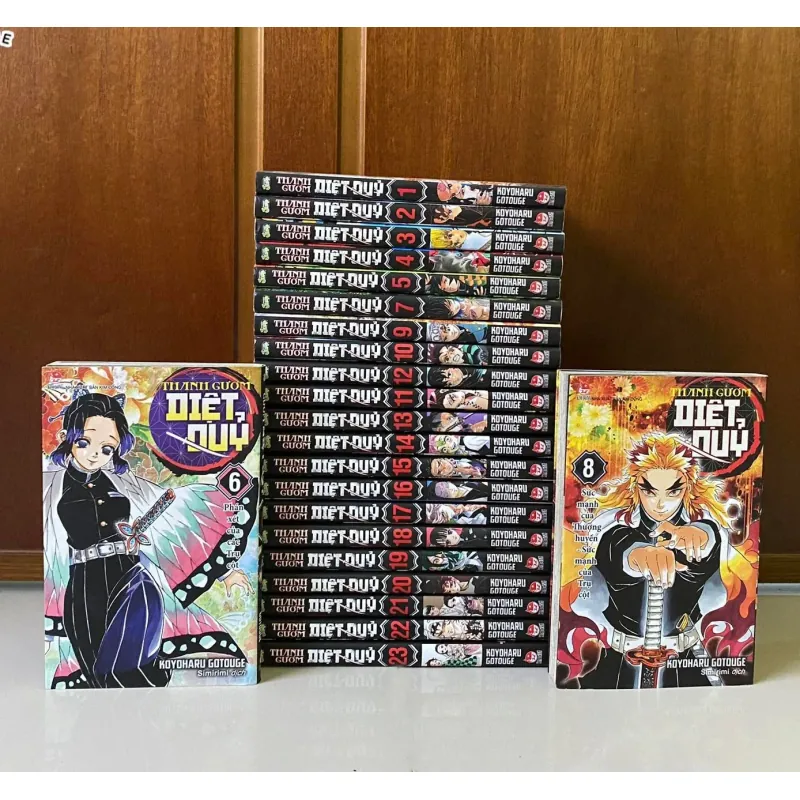 [Truyện Tranh Manga] Thanh Gươm Diệt Quỷ Kimetsu No Yaiba (Trọn Bộ 24/24 Tập - Mới Cứng) 799492