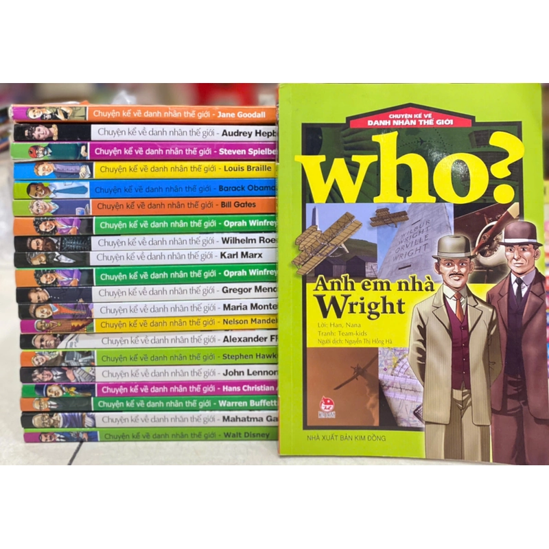 Chuyện kể về Danh nhân thế giới – Who ? 459949