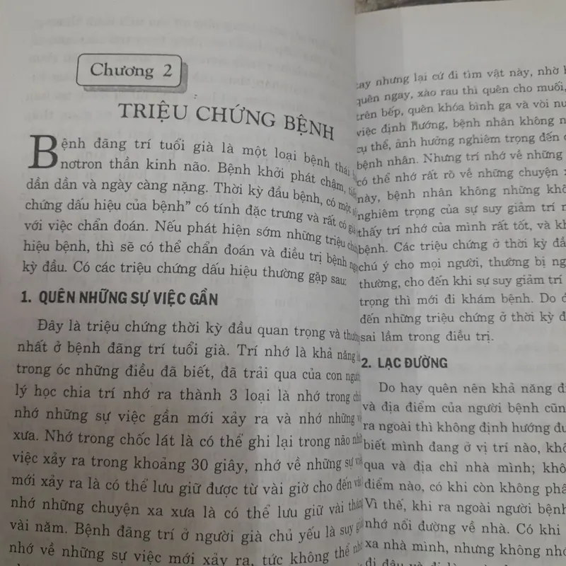 Y học- Bẹnh Đãng trí tuổi già. Tác giả Cao Chi- SGBook dịch 716505