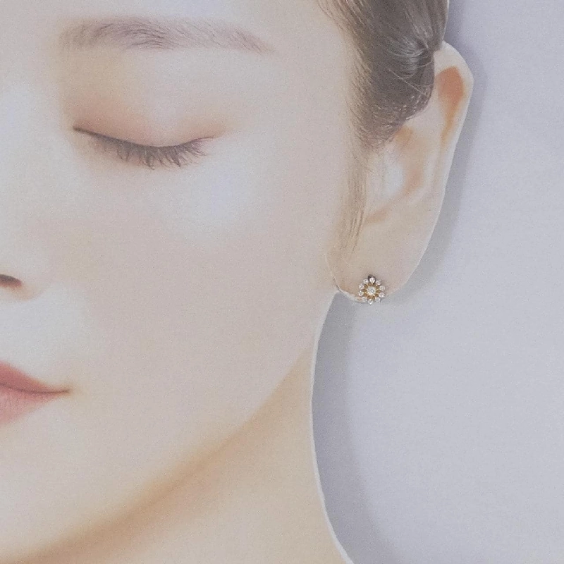 K18YG Bông tai kim cương 0.30CT - Hàng hiệu Chính hãng 871175