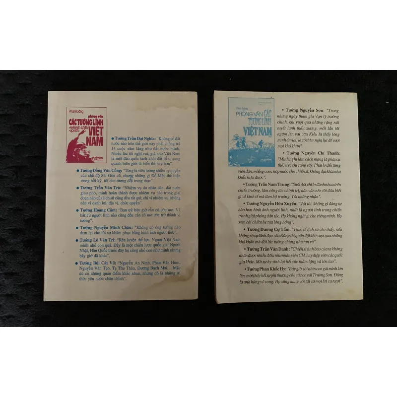 Phong vấn các tướng lĩnh của Việt Nam- Phan Hoàng 1025087