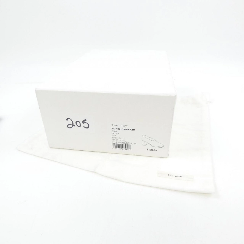 ザロウ THE ROW SQUARE LOAFER PUMP F1278 BC60 パンプス 657228