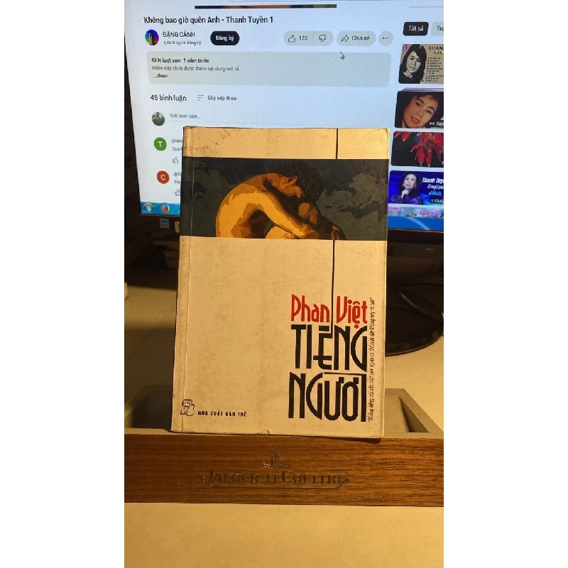 Tiếng Người - Phan Việt -NXB Trẻ -Năm XB 2008 -Sách lưu kho có ố -tác phẩm đầu tay của Phan Việt Sách văn học STB0302 908816