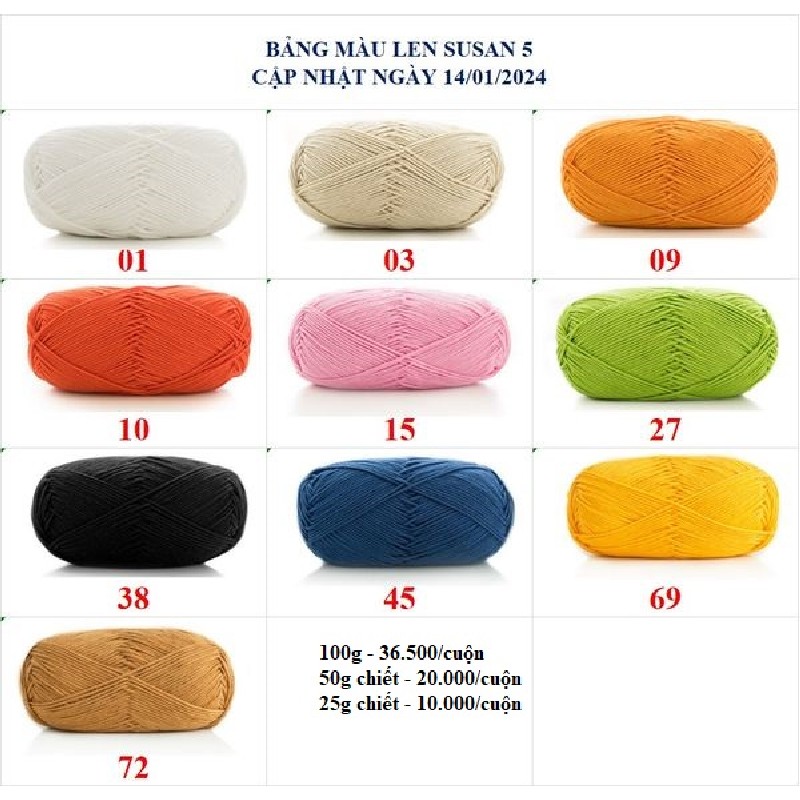 Len Susan Family 5 100g (mới) 62234