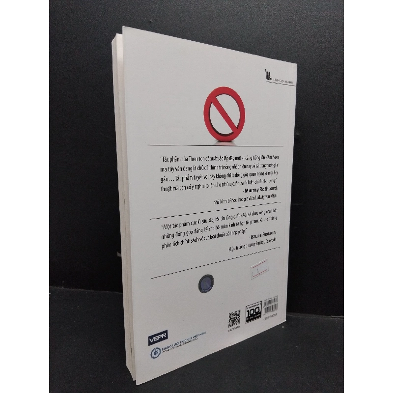 Kinh tế học cấm đoán mới 90% bẩn nhẹ 2017 HCM1008 Mark Thornton KINH TẾ - TÀI CHÍNH - CHỨNG KHOÁN 916383