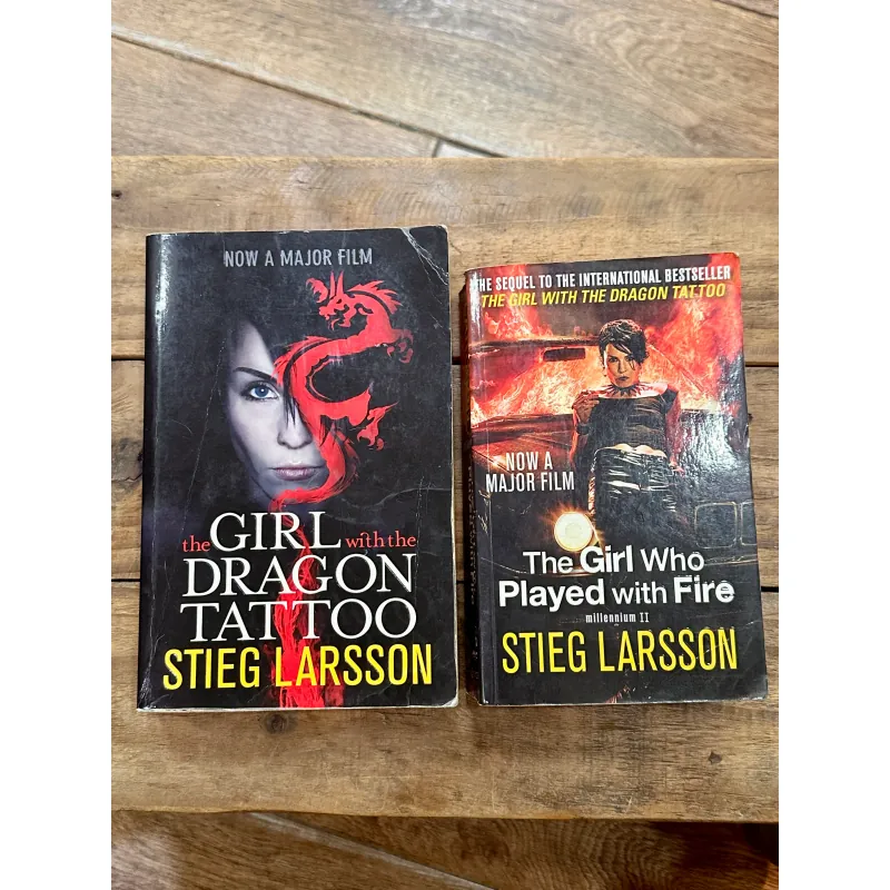 Combo The Girl with the Dragon Tattoo & The Girl Who Played with Fire - Stieg Larsson 728343