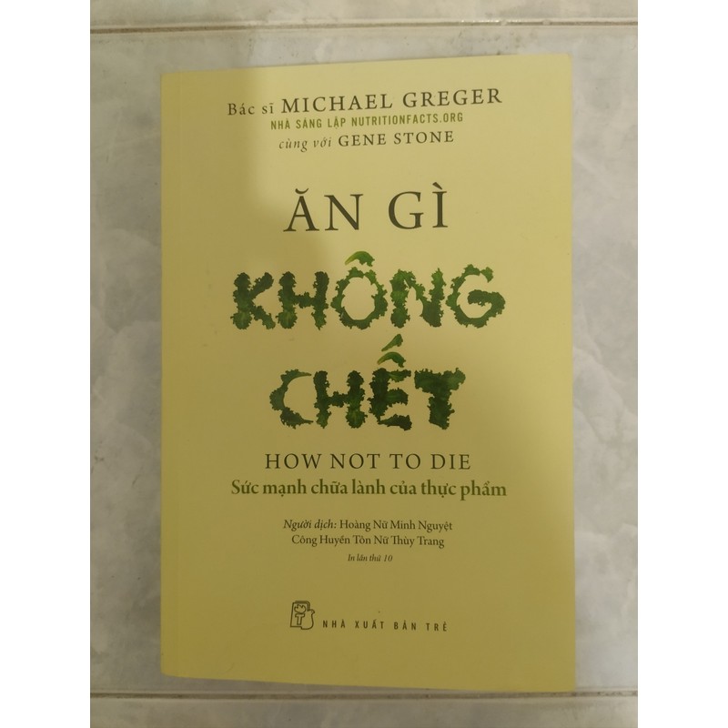 Ăn gì không chết, sách mới 188451