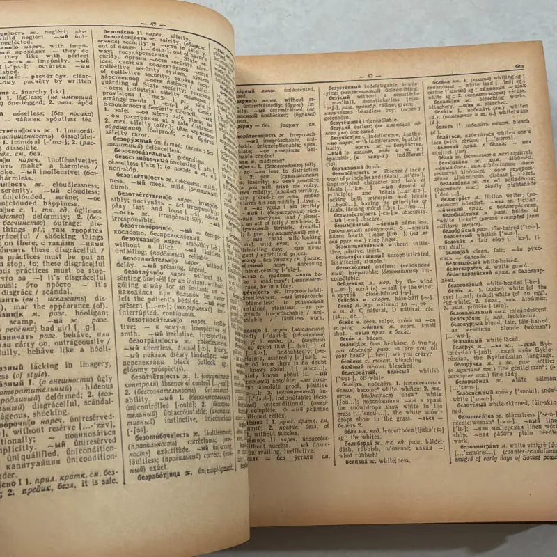 Russian - English Dictionary 1022476