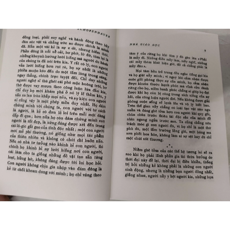 Remake Schopenhauer nhà giáo dục - 160 trang - LỊCH SỬ - CHÍNH TRỊ - TRIẾT HỌC - ANTQ2011-35 921069