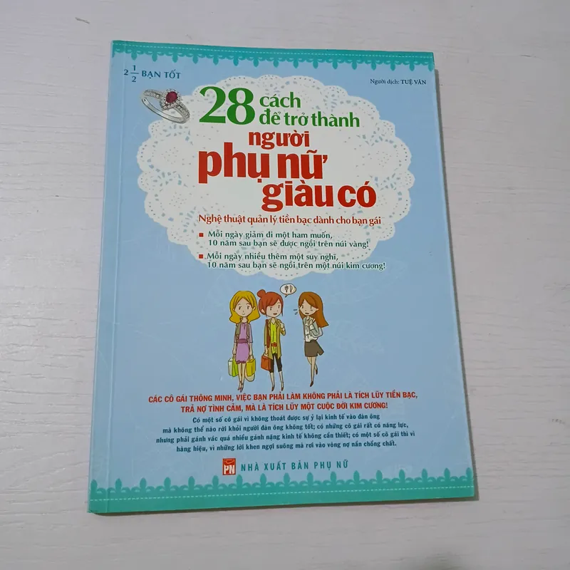 Sách 28 cách để trở thành người phụ nữ giàu có - Nghệ thuật quản lý tiền bạc 740985