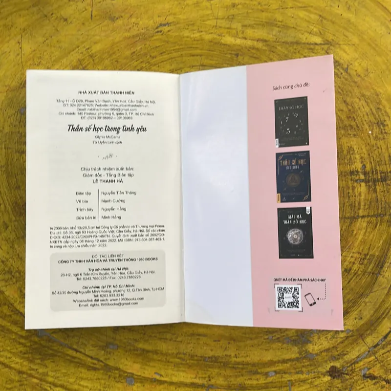 THẦN SỐ HỌC TRONG TÌNH YÊU - GLYNIS MCCANTS 974736