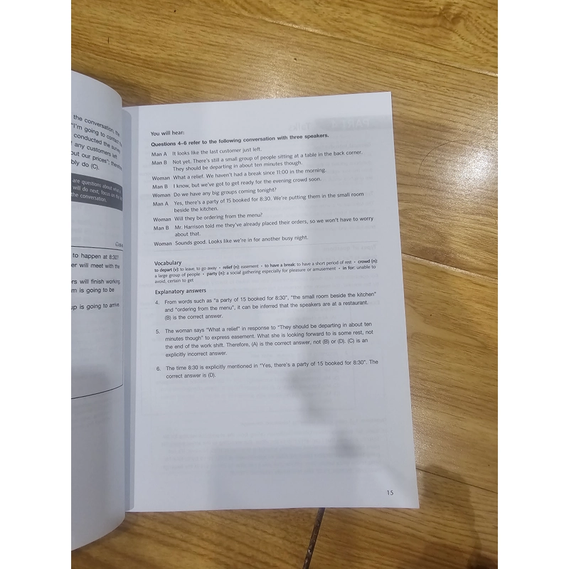 New toeic 700 (Sách tiếng anh) đã có dùng một số trang 528908