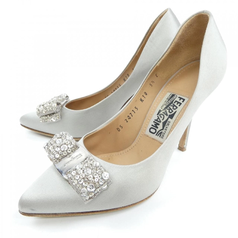 【Mã giảm giá】Giày cao gót Salvatore Ferragamo 662896