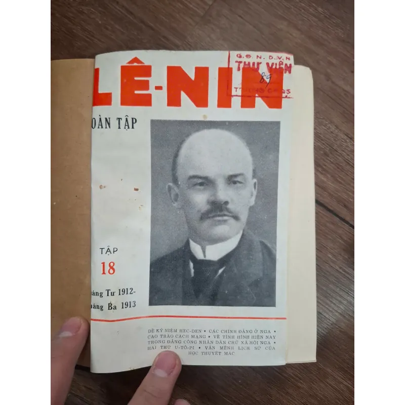 Lê-nin Toàn tập - Tập 18 (Tháng Tư 1912 - Tháng Ba 1913) 714988