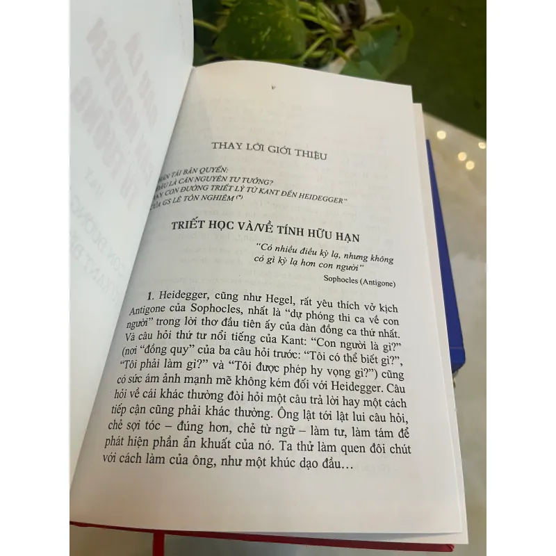 ĐÂU LÀ CĂN NGUYÊN TƯ TƯỞNG: CON ĐƯỜNG TRIẾT LÝ TỪ KANT ĐẾN HEIDEGGER - LÊ TÔN NGHIÊM  1030577