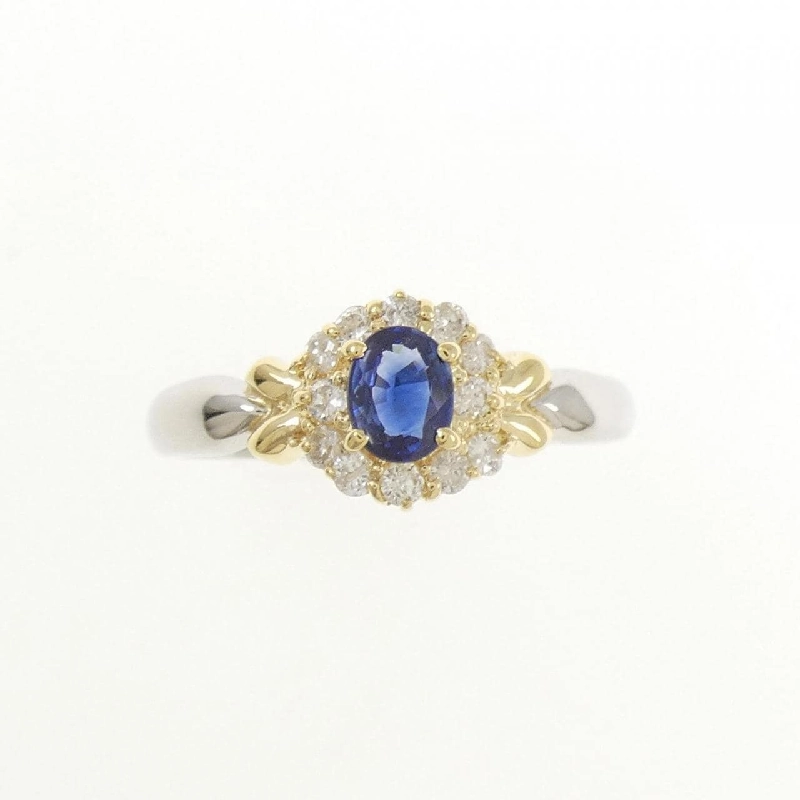 Nhẫn Sapphire PT900/K18YG 0.33CT - Hàng hiệu Chính hãng 848614