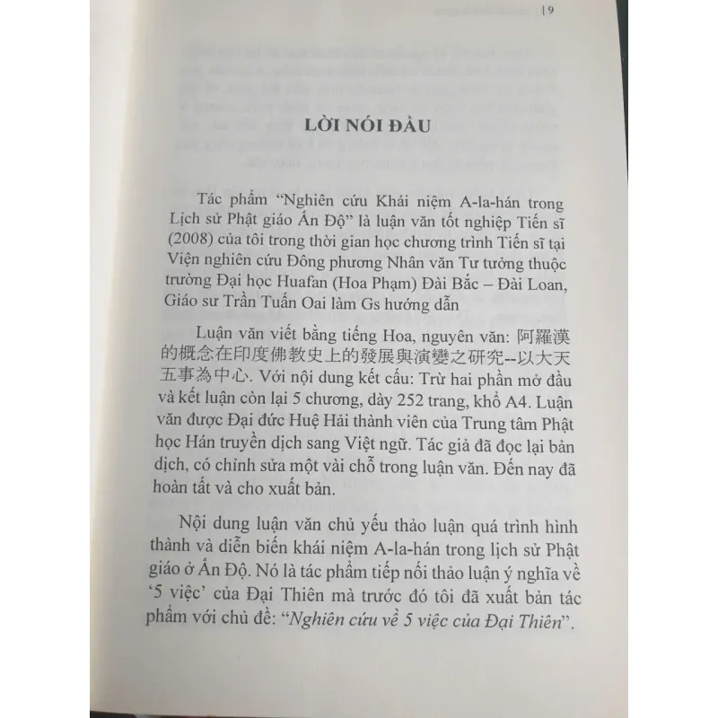 Nghiên cứu Khái niệm A La Hán trong Lịch sử Phật Giáo Ấn Độ 689732