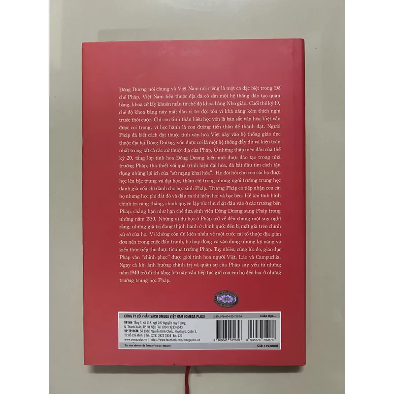 Giáo Dục Việt Nam Dưới Thời Thuộc Địa Bìa Cứng 598795