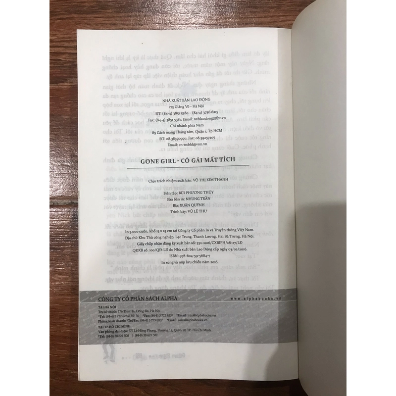 Cô Gái Mất Tích - Gillian Flynn (k4) 521464