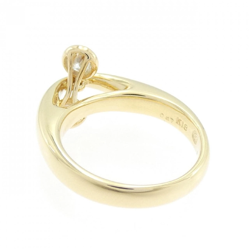 Nhẫn kim cương K18YG 0.47CT 669482